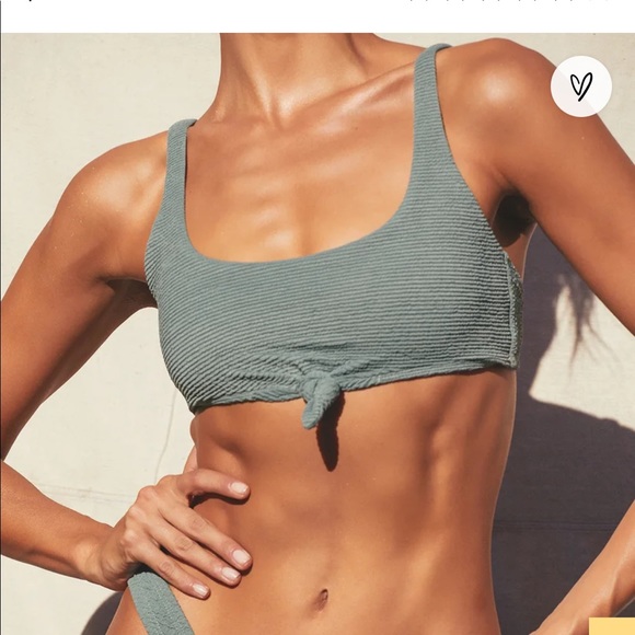 Lulus Sage Green XS Bikini Top - Picture 4 of 7